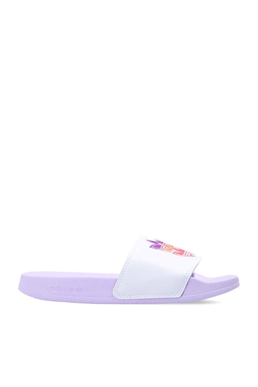 Adidas light purple discount slides